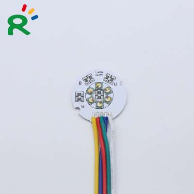 RGBW+4000K LED Module 3535 6LEDs Module 10w 24V DC LED Bulbs 30mm