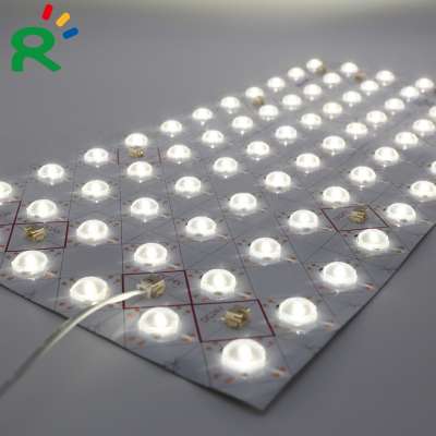 LED Matrix  sheet with lens 160 degree 72LEDs/sheet SMD2835 backlight sheet