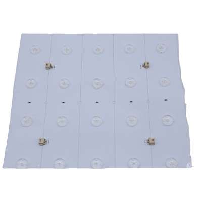 led paper 40leds/sheet 2835 chips with lens led light sheet 160 degree