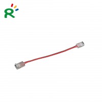 2pin 8mm strip to strip Solderless connector with cable (15cm) Single color 2835 3528 5050 Flex LED Strip Fast Connector