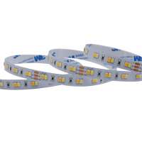 Dual Colors SMD2835 120 LEDs/m CCT Warm White+Cold White Flexible LED Strips For Decoration 24VDC